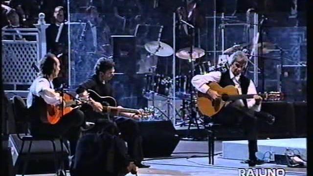 Paco de lucia, al di meola and john mclaughlin live in modena Paco de lucia, al di meola and john mclaughlin live in modena