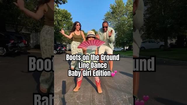 “boots on the ground” line dance | baby girl edition #bootsontheground #linedance #fandance “boots on the ground” line dance | baby girl edition #bootsontheground #linedance #fandance