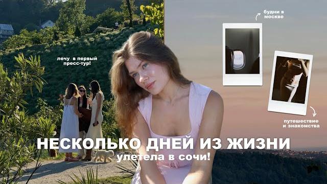 Несколько дней из жизни | лечу в сочи в пресс-тур Несколько дней из жизни | лечу в сочи в пресс-тур