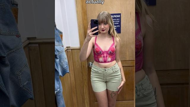 Realistic trying on my thrift finds! Realistic trying on my thrift finds!