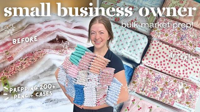Bulk market prep!️ *pencil case edition* // bulk quilting, sewing, and launching new pencil cases Bulk market prep!️ *pencil case edition* // bulk quilting, sewing, and launching new pencil cases