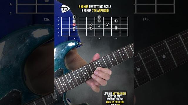 Pentatonic in | arpeggio out Pentatonic in | arpeggio out