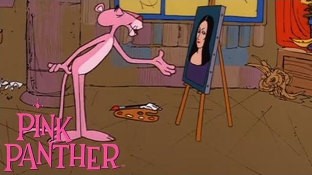 The pink panther in "pink da vinci" The pink panther in "pink da vinci"