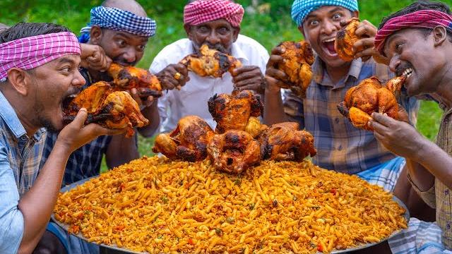Chicken pasta | delicious pasta recipe cooking in village | three types pastas macaroni spiral penne Chicken pasta | delicious pasta recipe cooking in village | three types pastas macaroni spiral penne
