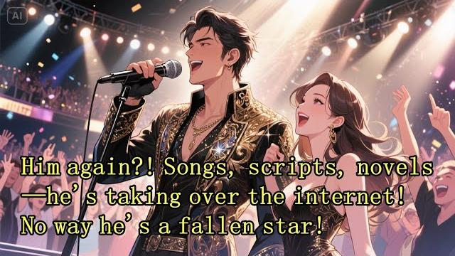 Him again?! songs, scripts, novels—he's taking over the internet! no way he's a fallen star!#novel Him again?! songs, scripts, novels—he's taking over the internet! no way he's a fallen star!#novel
