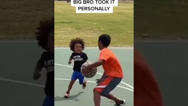 Big bro had to humble his little brother #shorts Big bro had to humble his little brother #shorts
