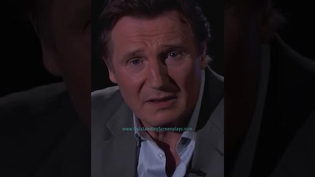 Liam neeson threatens a fan Liam neeson threatens a fan