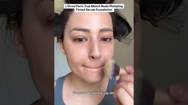 Skin tints #makeup l'oreal paris true match nude plumping tinted serum foundation in light 2-3 Skin tints #makeup l'oreal paris true match nude plumping tinted serum foundation in light 2-3