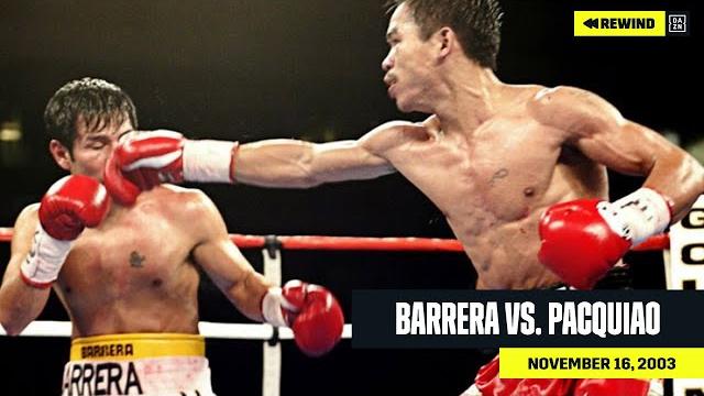 Full fight | marco antonio barrera vs. manny pacquiao (dazn rewind) Full fight | marco antonio barrera vs. manny pacquiao (dazn rewind)