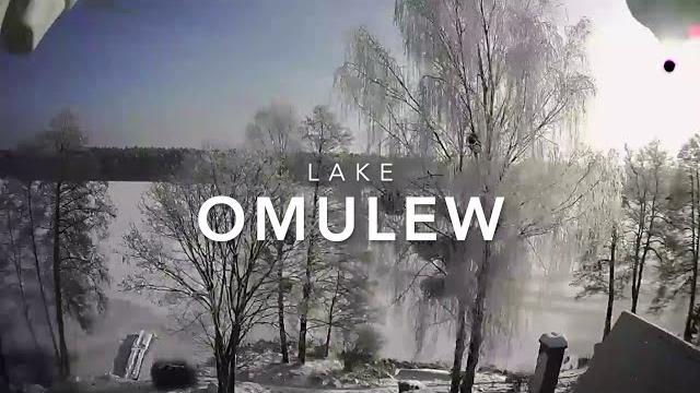 Lake omulew in winter Lake omulew in winter