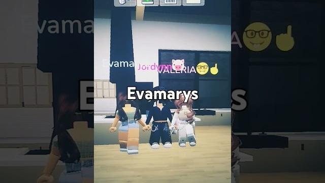 This trend with evamary and valeria This trend with evamary and valeria