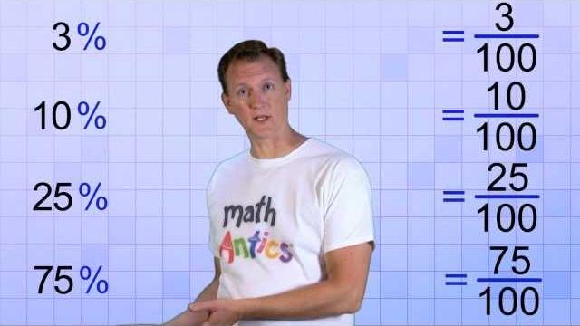 Math antics - what are percentages? Math antics - what are percentages?