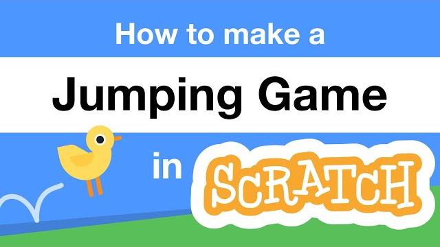 How to make a jumping game in scratch | tutorial How to make a jumping game in scratch | tutorial