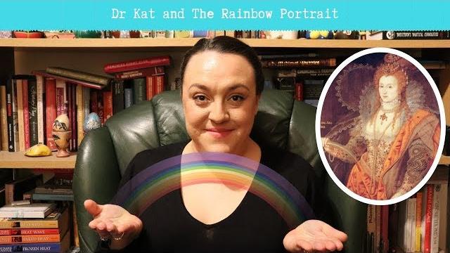 Dr kat and the rainbow portrait Dr kat and the rainbow portrait