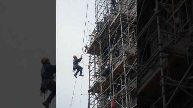 Ice climbers scene #climber #climbing #mountain #ice Ice climbers scene #climber #climbing #mountain #ice