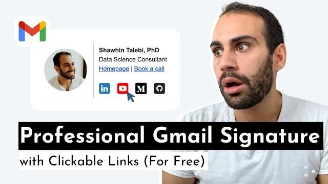 How to create a custom email signature in gmail (2024) How to create a custom email signature in gmail (2024)
