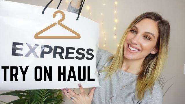 New! express clothing haul + try on New! express clothing haul + try on