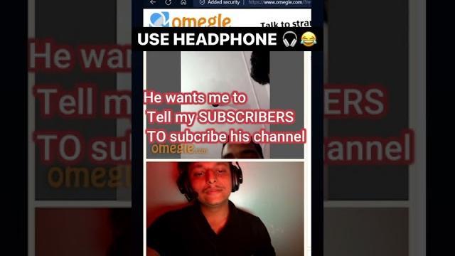 Masturb@tion prank on omegle #shorts Masturb@tion prank on omegle #shorts