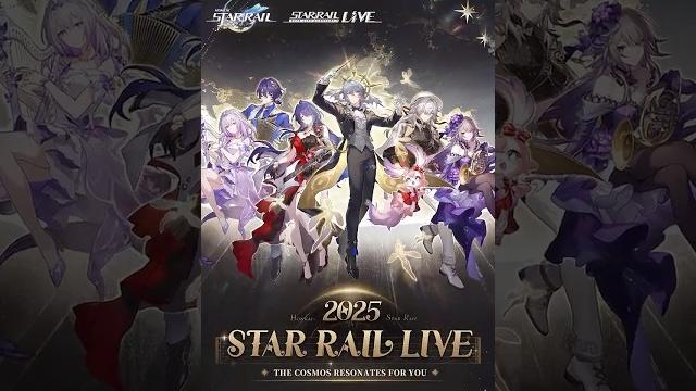 The 2025 star rail live concert is coming! The 2025 star rail live concert is coming!