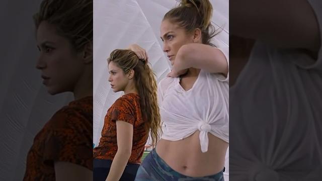 Jennifer lopez & shakira rehearsing #jlo #shorts Jennifer lopez & shakira rehearsing #jlo #shorts
