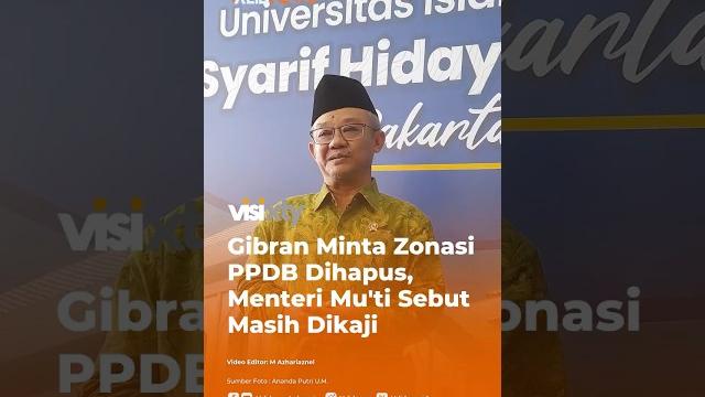 Gibran minta zonasi ppdb dihapus, menteri mut’i sebut masih dikaji #zonasi #ppdb #ppdbsekolah Gibran minta zonasi ppdb dihapus, menteri mut’i sebut masih dikaji #zonasi #ppdb #ppdbsekolah