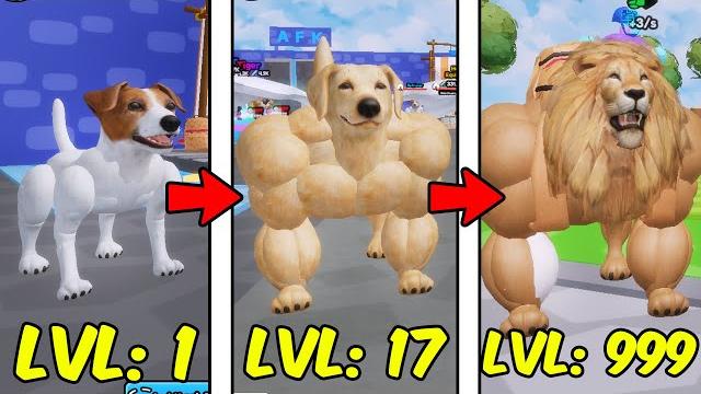 Lifting simulator but for only dogs Lifting simulator but for only dogs
