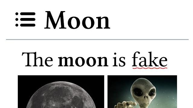 I remade wikipedia, but anyone can edit it I remade wikipedia, but anyone can edit it