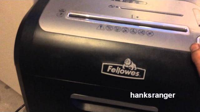 Garbage picked fellowes ms-460c paper shredder Garbage picked fellowes ms-460c paper shredder