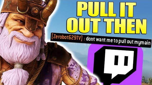 Streamer pulls out main.. am i cooked? | for honor Streamer pulls out main.. am i cooked? | for honor