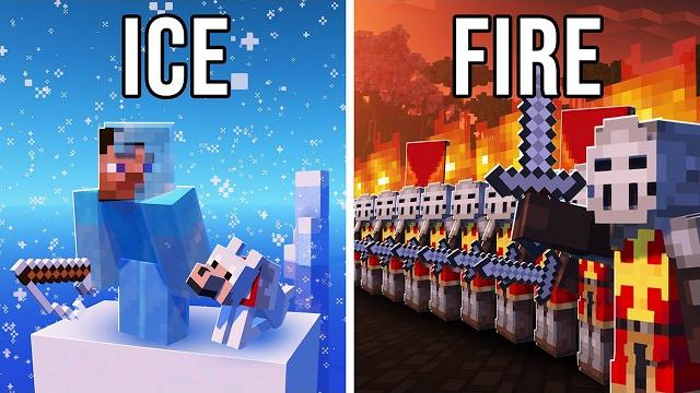 1000 players simulate elemental civilization in minecraft 1000 players simulate elemental civilization in minecraft