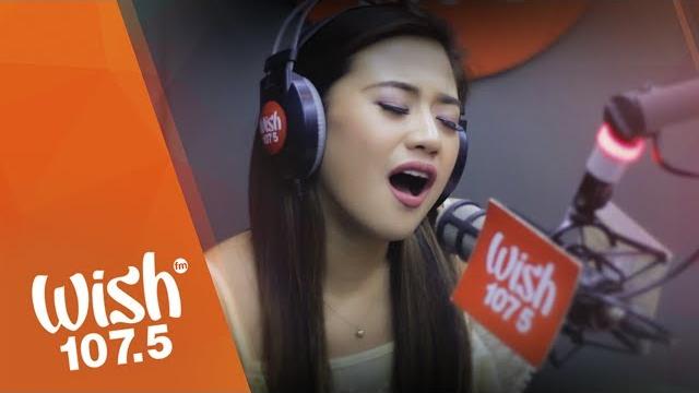 Morissette covers "secret love song" (little mix) live on wish 107.5 bus Morissette covers "secret love song" (little mix) live on wish 107.5 bus