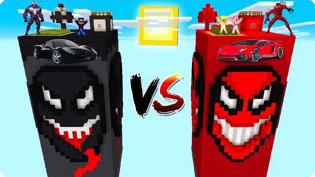 Чанк венома против чанка карнажа в майнкрафт! троллинг суперзлодеи minecraft шеди леска и нубик Чанк венома против чанка карнажа в майнкрафт! троллинг суперзлодеи minecraft шеди леска и нубик