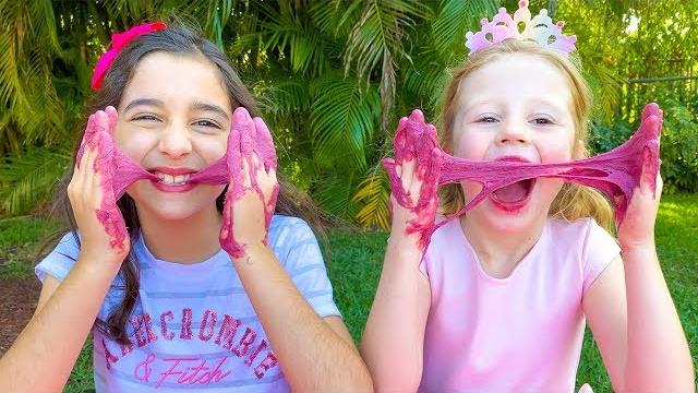Nastya learns to joke with dad Nastya learns to joke with dad