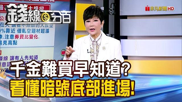 《千金難買早知道? 教你看懂暗號底部進場!》【錢線百分百】20250528-5│非凡財經新聞│ 《千金難買早知道? 教你看懂暗號底部進場!》【錢線百分百】20250528-5│非凡財經新聞│