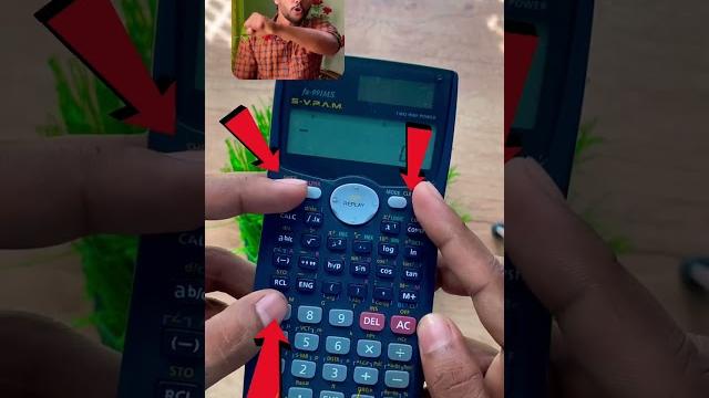 Tricks you can do in scientific calculators#viral #shorts Tricks you can do in scientific calculators#viral #shorts