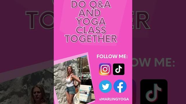 Marlingyoga first ever live stream! Marlingyoga first ever live stream!