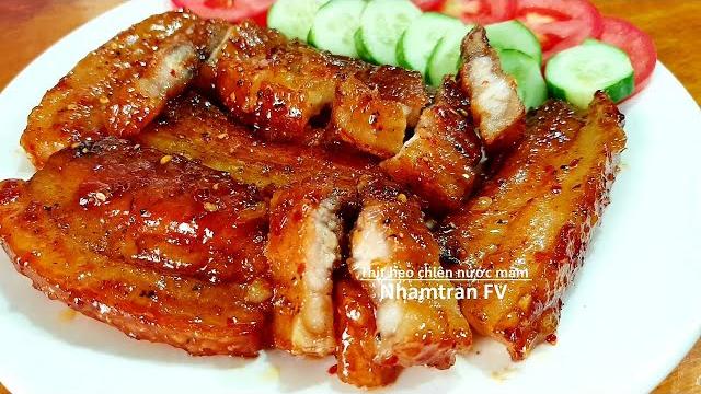 Bí quyết làm thịt heo chiên nước mắm da giòn không bị dai thịt mềm thơm ngon đậm đà |nhamtran fv Bí quyết làm thịt heo chiên nước mắm da giòn không bị dai thịt mềm thơm ngon đậm đà |nhamtran fv