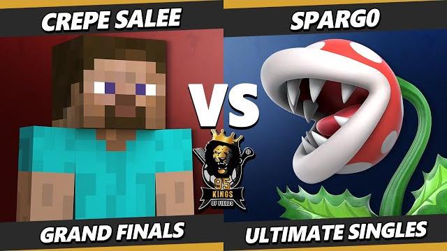 95 kings of fields #5 grand finals - spargo (piranha plant) vs. crepe salee (steve) smash ultimate 95 kings of fields #5 grand finals - spargo (piranha plant) vs. crepe salee (steve) smash ultimate