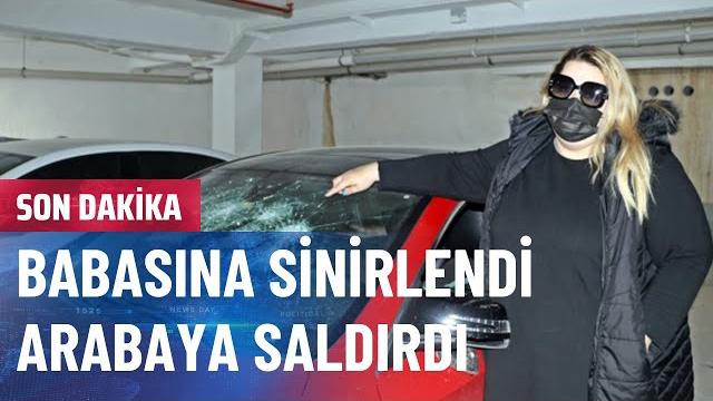 Lüks aracı hurdaya çevirdi Lüks aracı hurdaya çevirdi