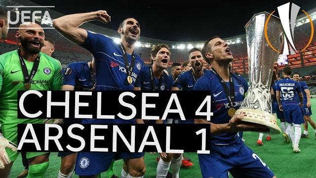 Chelsea 4-1 arsenal #uel final highlights Chelsea 4-1 arsenal #uel final highlights