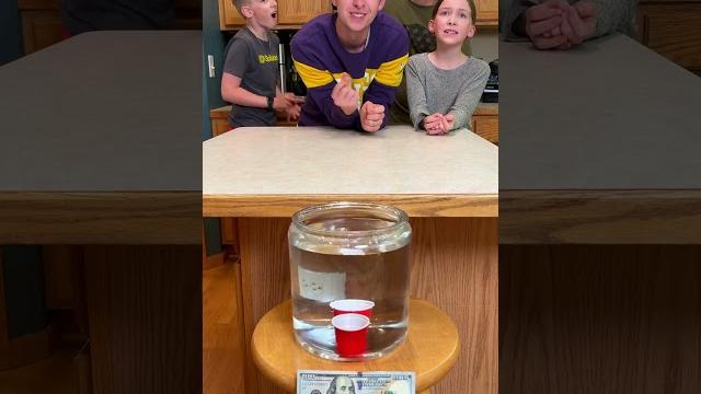 Mini cup slide challenge! #game #family #challenge #cups Mini cup slide challenge! #game #family #challenge #cups