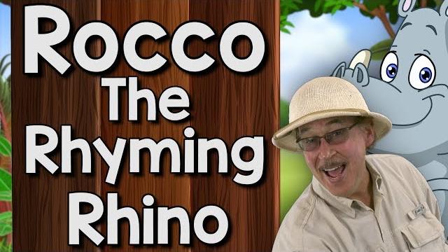 Rocco the rhyming rhino | rhyming song for kids | jack hartmann Rocco the rhyming rhino | rhyming song for kids | jack hartmann