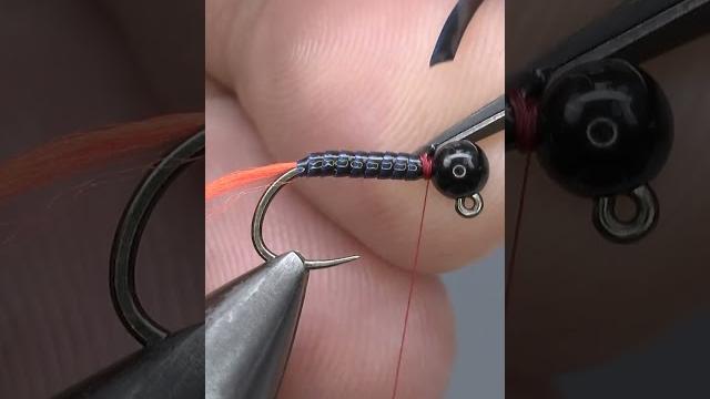 Easy nymph from sibnymph quills synthetic holographic "classic" and spectra #flytying #nymphs Easy nymph from sibnymph quills synthetic holographic "classic" and spectra #flytying #nymphs