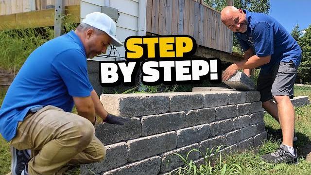 How to build a retaining wall - step by step How to build a retaining wall - step by step