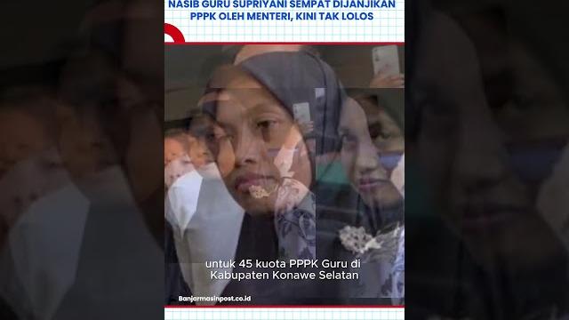 Nasib guru supriyani sempat dijanjikan pppk oleh menteri, kini tak lolos, janji tetap mengabdi Nasib guru supriyani sempat dijanjikan pppk oleh menteri, kini tak lolos, janji tetap mengabdi