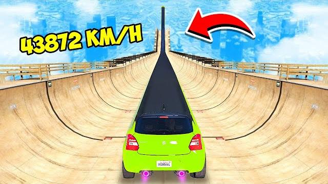 Спуск без тормозов на самом длинном лимузине maruti suzuki swift по трамплину в гта 5 Спуск без тормозов на самом длинном лимузине maruti suzuki swift по трамплину в гта 5
