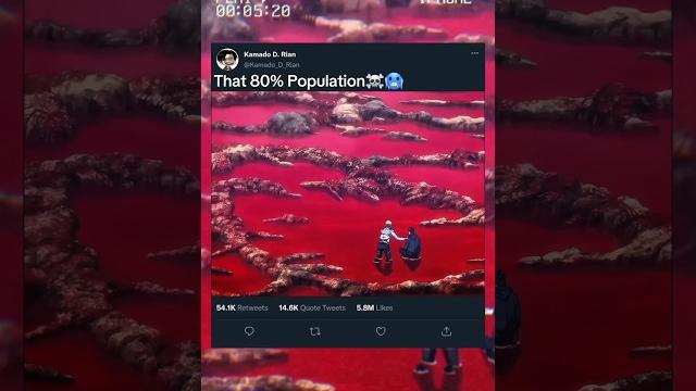 That 80% population ️ #shorts #ytshorts #eren #aot That 80% population ️ #shorts #ytshorts #eren #aot