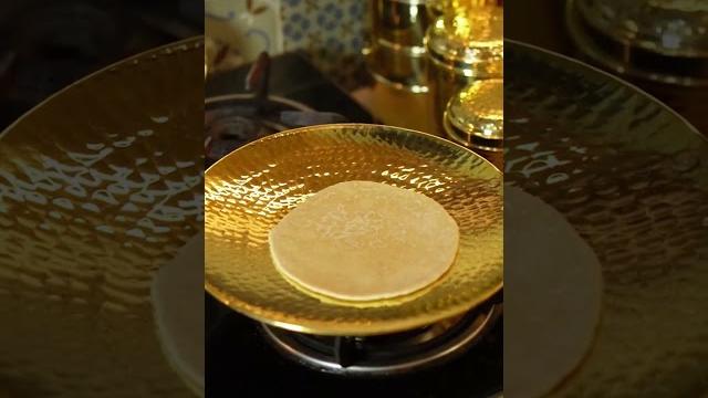 Brass tawa, durable, non-stick, and easy to clean #kitchengoals #cookware #brasskitchen #homecooking Brass tawa, durable, non-stick, and easy to clean #kitchengoals #cookware #brasskitchen #homecooking