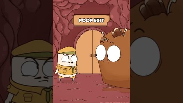 When the poop is too big to exit (send help!) When the poop is too big to exit (send help!)