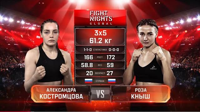 Роза кныш vs. александра костромцова / knysh vs. kostromtsova / бетсити fight nights 125 Роза кныш vs. александра костромцова / knysh vs. kostromtsova / бетсити fight nights 125